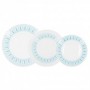 VAJILLA OPAL ABRAR BLUE 18 PIEZAS