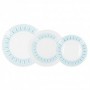 VAJILLA OPAL ABRAR BLUE 18 PIEZAS