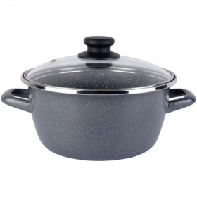 *CACEROLA GRANSASSO TAPA VIDRIO 24 CM