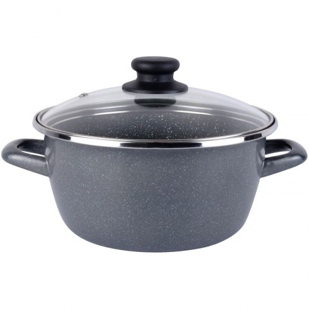 *CACEROLA GRANSASSO TAPA VIDRIO 24 CM
