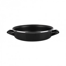 TARTERA ESMALTADA BLACK 16 CM