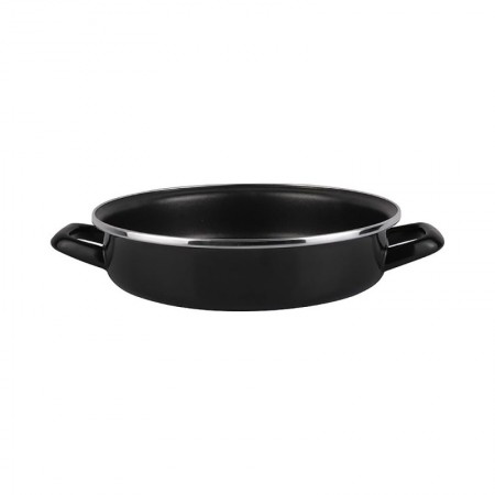 TARTERA ESMALTADA BLACK 16 CM
