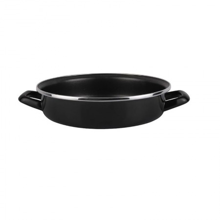 TARTERA ESMALTADA BLACK 24 CM