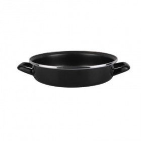 TARTERA ESMALTADA BLACK 28 CM