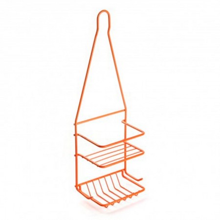 ORGANIZADOR ESTANTERIA METAL DUCHA ROJO