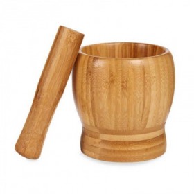 MORTERO BAMBU MAZA 11x12 CM