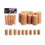 TAPONES CORCHOS 2x2x3,8 CM BLISTER 9