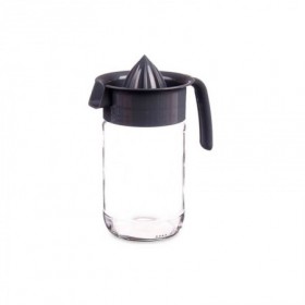 EXPRIMIDOR VIDRIO 660 ML NEGRO