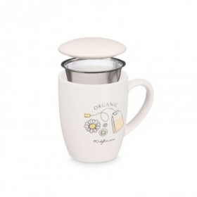 TAZA MUG PORCELANAFILTROTAPA ORGANIC 340 ML SURTIDO