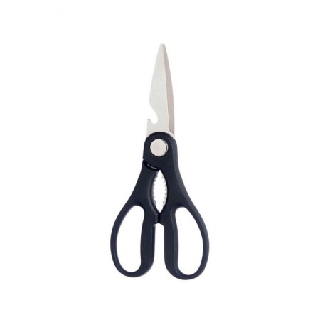 TIJERA COCINA  ABRIDOR NEGRA