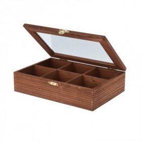 CAJA TE MADERA 24x16x6 CM
