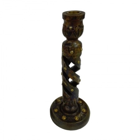 CANDELABRO MADERA 30x10 CM AVB07
