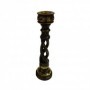 CANDELABRO MADERA 10x38 CM AVB08