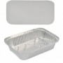 BANDEJAS ALUMINIO  TAPA 25x19 CM SET 4