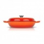 COCOTTE BAJA ESMALTE NARANJA 3,2L LT014