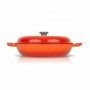 COCOTTE BAJA ESMALTE NARANJA 3,2L LT014