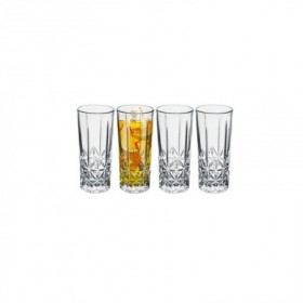 VASOS ALTOS LABRADOS 300 ML CAJA 4