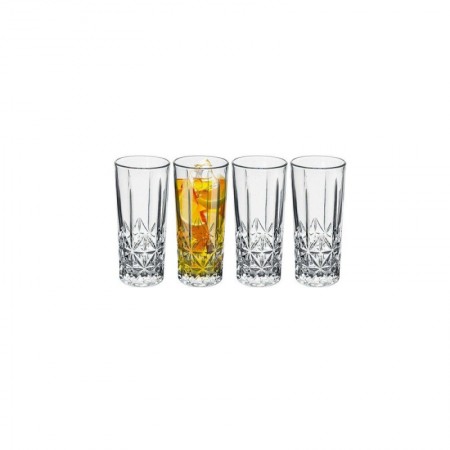 VASOS ALTOS LABRADOS 300 ML CAJA 4