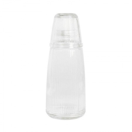 BOTELLA VIDRIO  VASO ROSCA 1 LITRO