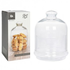 BOTE GALLETAS VIDRIO 14x18 CM