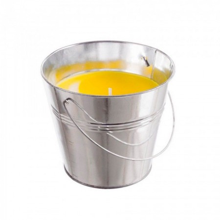 *VELA CUBO CHAPA CITRONELA 6 CM