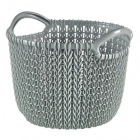 CESTA REDONDA GRIS XS 3 L