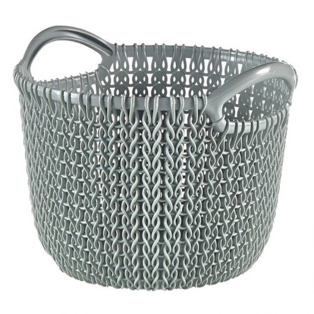 CESTA REDONDA GRIS XS 3 L