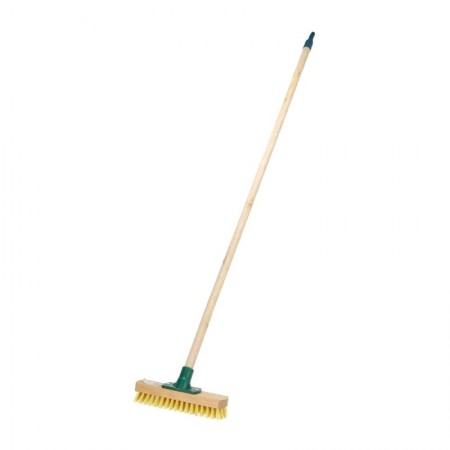 CEPILLO RAIZ MADERA 24 CM  MANGO
