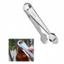PINZA HIELO  ABRIDOR INOXIDABLE