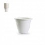 MACETA REDONDA 20x20x15 CM BLANCA 1127601
