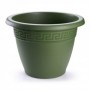 MACETA REDONDA 74x74x51,5 CM VERDE 1198649