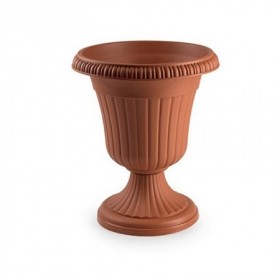 *MACETA COPA OLIMPO 48 CM MARRON