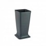 PARAGÜERO RATTAN GRIS 26x52 CM