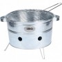 *BARBACOA CUBO ZINC PATAS 34 CM