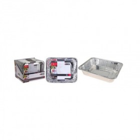 BANDEJAS ALUMINIO 32x26x6 CM LOTE 2