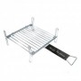 PARRILLA DOBLE ZINCADA 25x25 CM