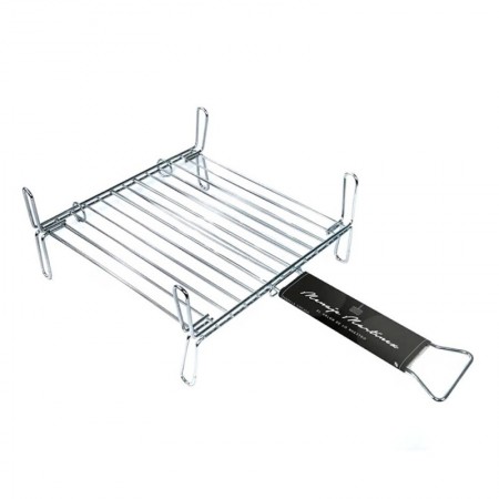 PARRILLA DOBLE ZINCADA 25x25 CM