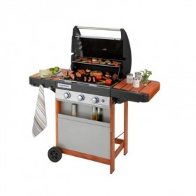 *BARBACOA GAS 3 QUEMADORES WOODY LX (INT)