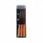 CUCHILLOS 11 CM FILO LISO HPL ROBLE PACK 3
