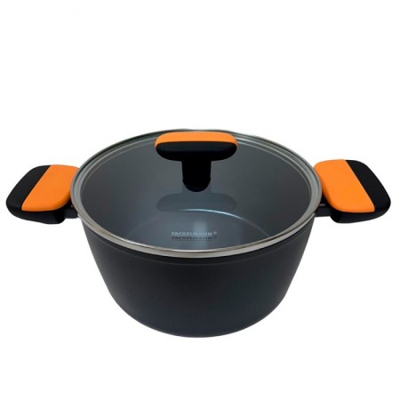 OLLA  TAPA ALUMINIO FORJADO CERAMICA SOFT 20 CM