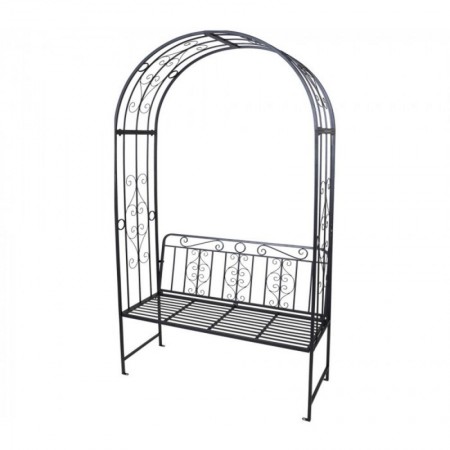 BANCO ARCO FLORAL 49x26,5x172 CM