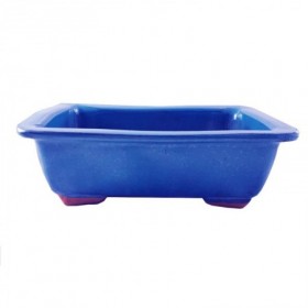 *MACETA BONSAI N1 27x19 CM AZUL