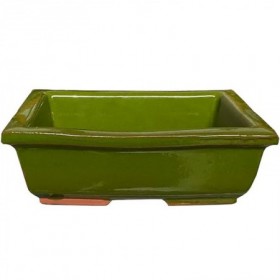 *MACETA BONSAI N1 27x19 CM VERDE