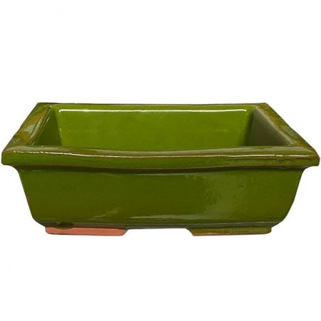*MACETA BONSAI N1 27x19 CM VERDE