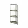 ESTANTERIA PLEGABLE ESQUINA 42x30x90 CM NEGRA