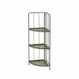 ESTANTERIA PLEGABLE ESQUINA 42x30x90 CM NEGRA