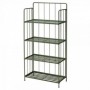 ESTANTERIA PLEGABLE 58x45x118,5 CM NEGRA