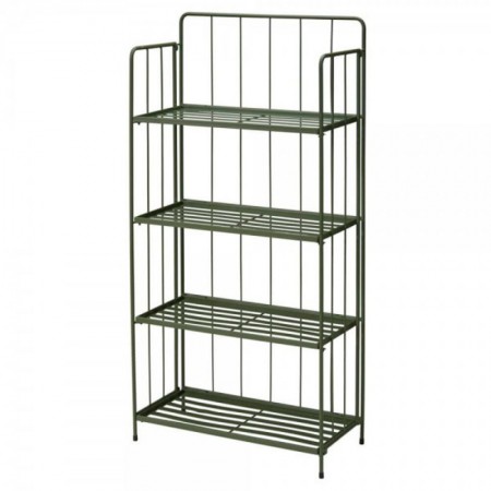 ESTANTERIA PLEGABLE 58x45x118,5 CM NEGRA