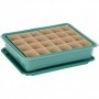 SEMILLERO CON TAPA 27,5x20x7 CM 24 HUECOS