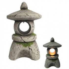 LAMPARA SOLAR JARDIN REDONDA 15,3x15,3x23,2 CM